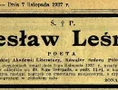 92. Leśmian Bolesław